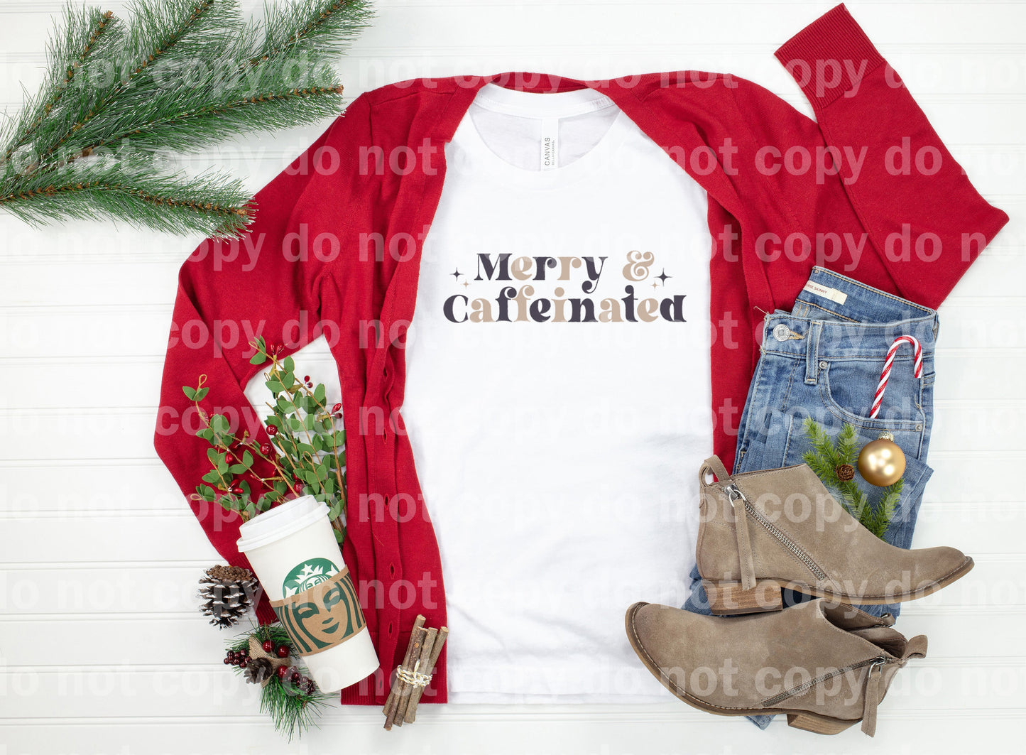 Merry And Caffeinated Dream Print or Sublimation Print