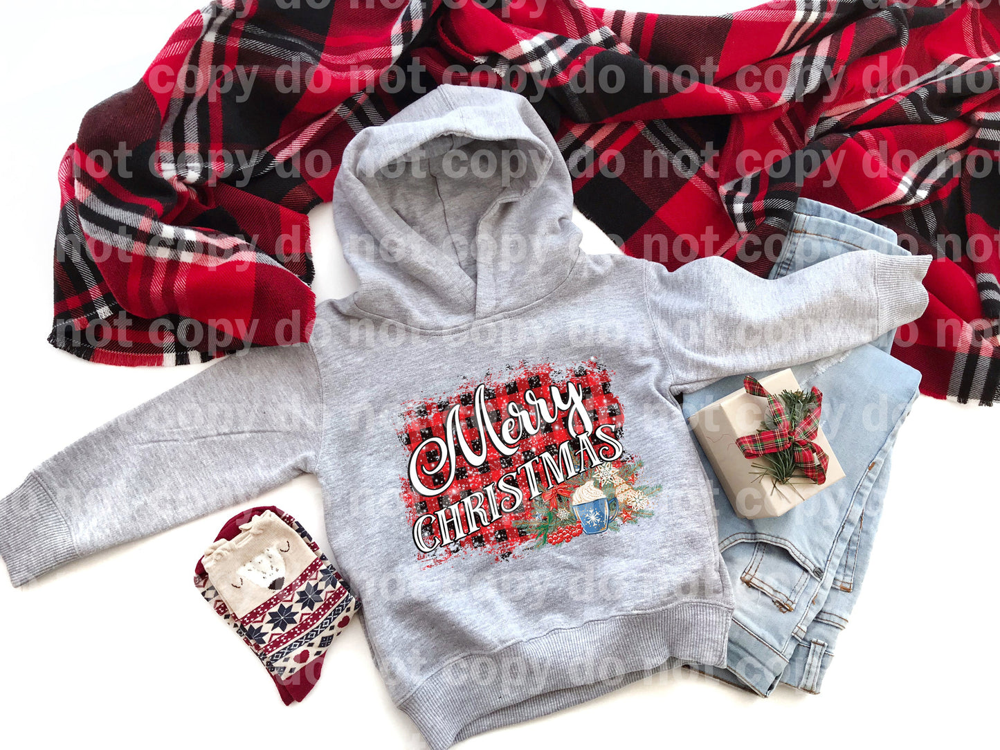 Merry Christmas Arrangement Dream Print or Sublimation Print