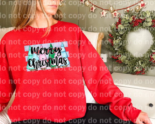 Merry Christmas Pastel Dream Print or Sublimation Print