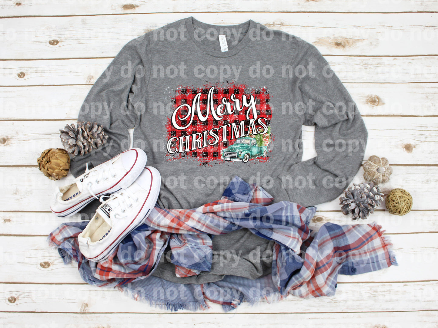 Merry Christmas Truck Dream Print or Sublimation Print