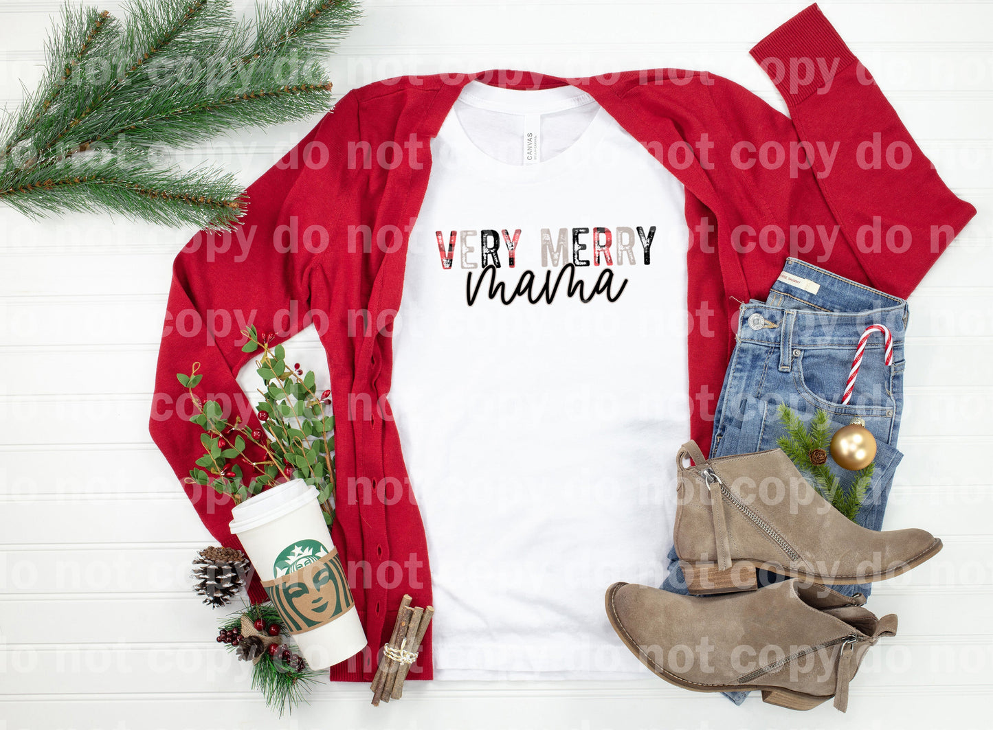 Very Merry Mama Dream Print or Sublimation Print