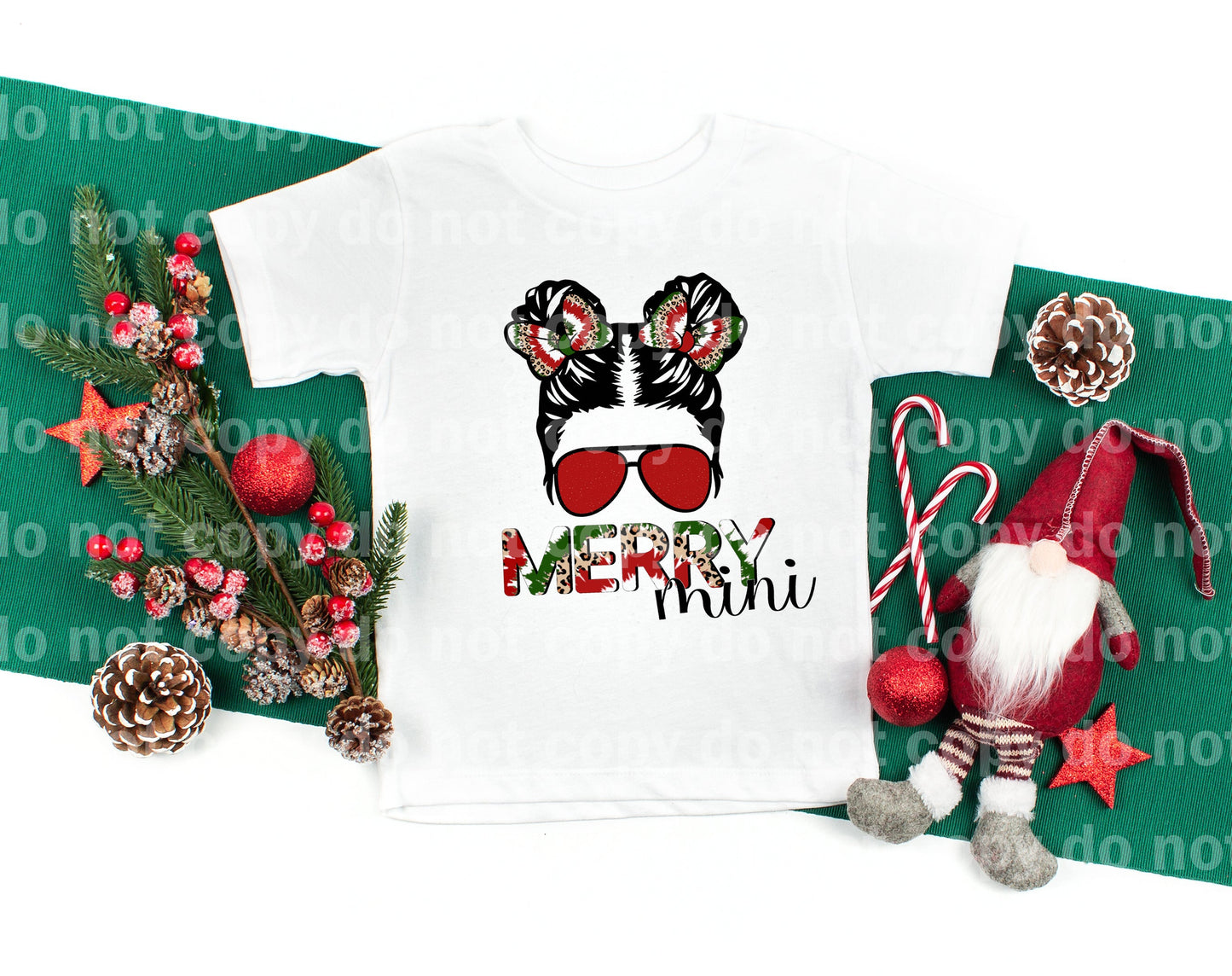 Merry Mini Leopard Dream Print or Sublimation Print