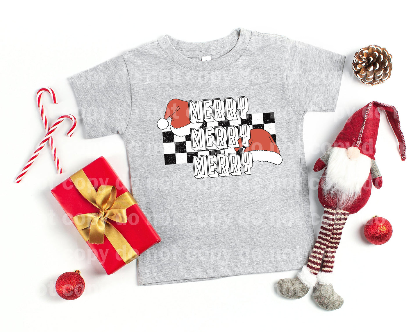 Merry Merry Merry Plaid Dream Print or Sublimation Print