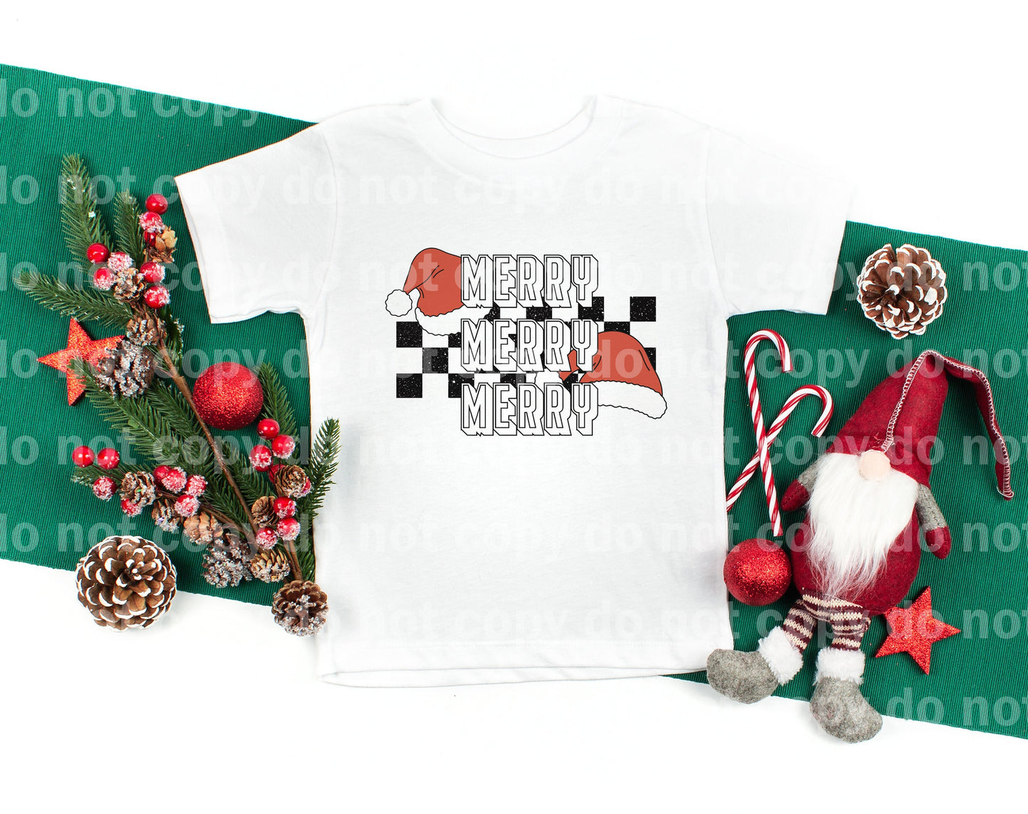 Merry Merry Merry Plaid Dream Print or Sublimation Print