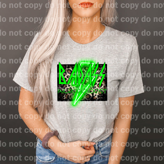 Badass Microbiologist Green Dream Print or Sublimation Print