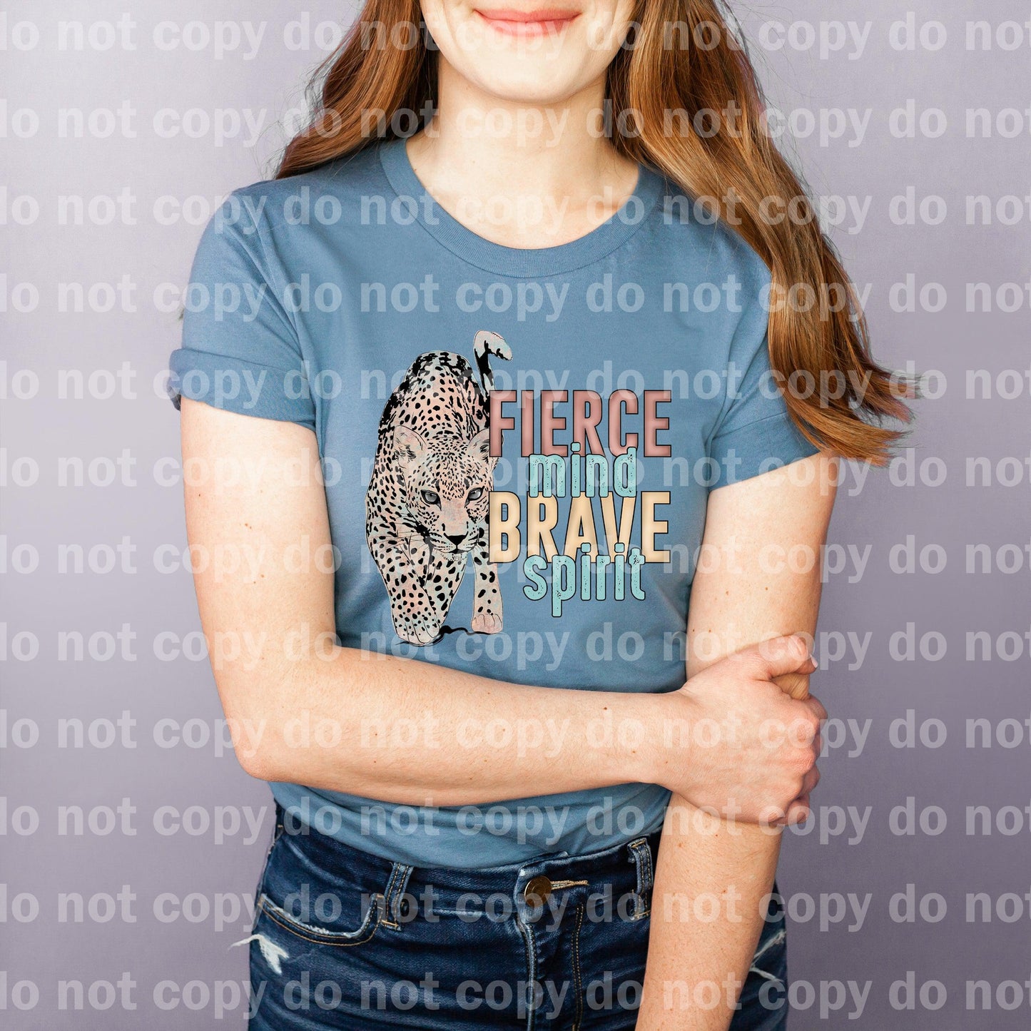 Fierce Mind Brave Spirit Dream Print or Sublimation Print