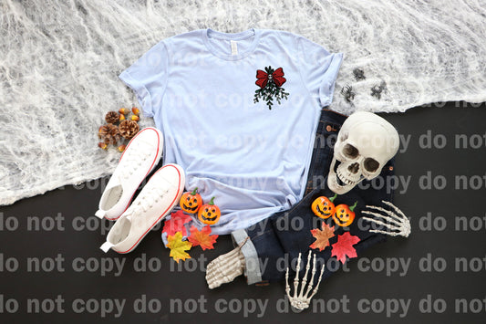 Mistletoe Skulls Dream Print or Sublimation Print