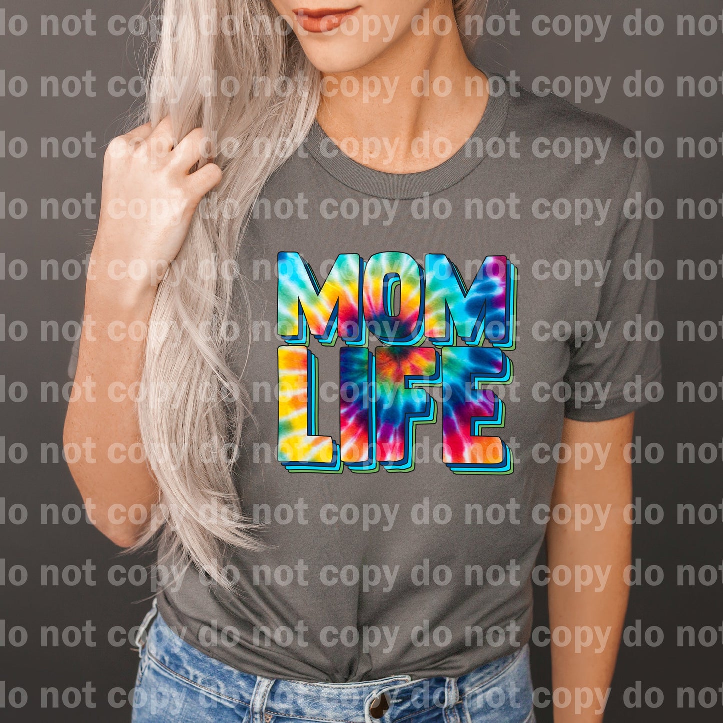 Mom Life Tie Dye Dream Print or Sublimation Print