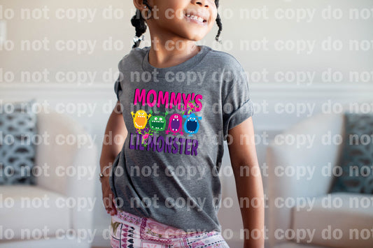 Mommy's Lil Monster Girl Dream Print or Sublimation Print