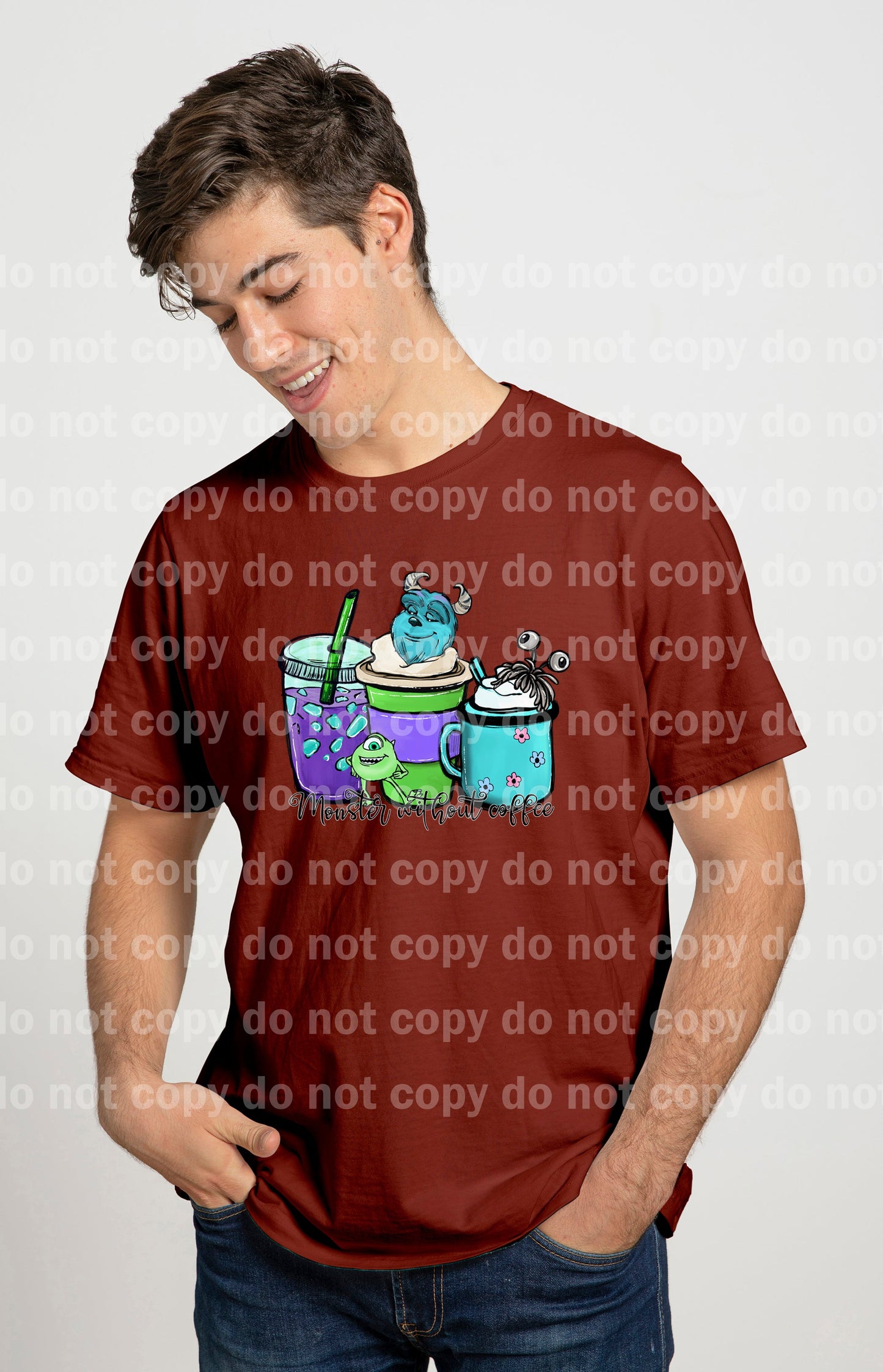 Monster Without Coffee Cups Dream Print or Sublimation Print