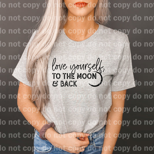Love Yourself To The Moon And Back Dream Print or Sublimation Print