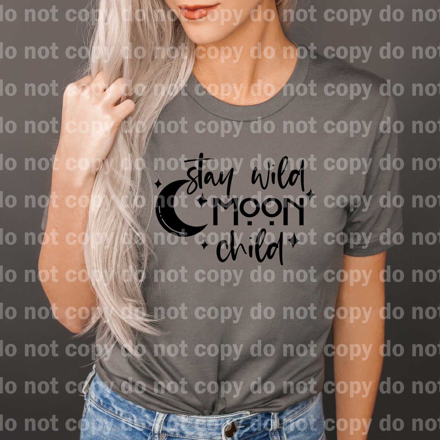 Stay Wild Moon Child Dream Print or Sublimation Print