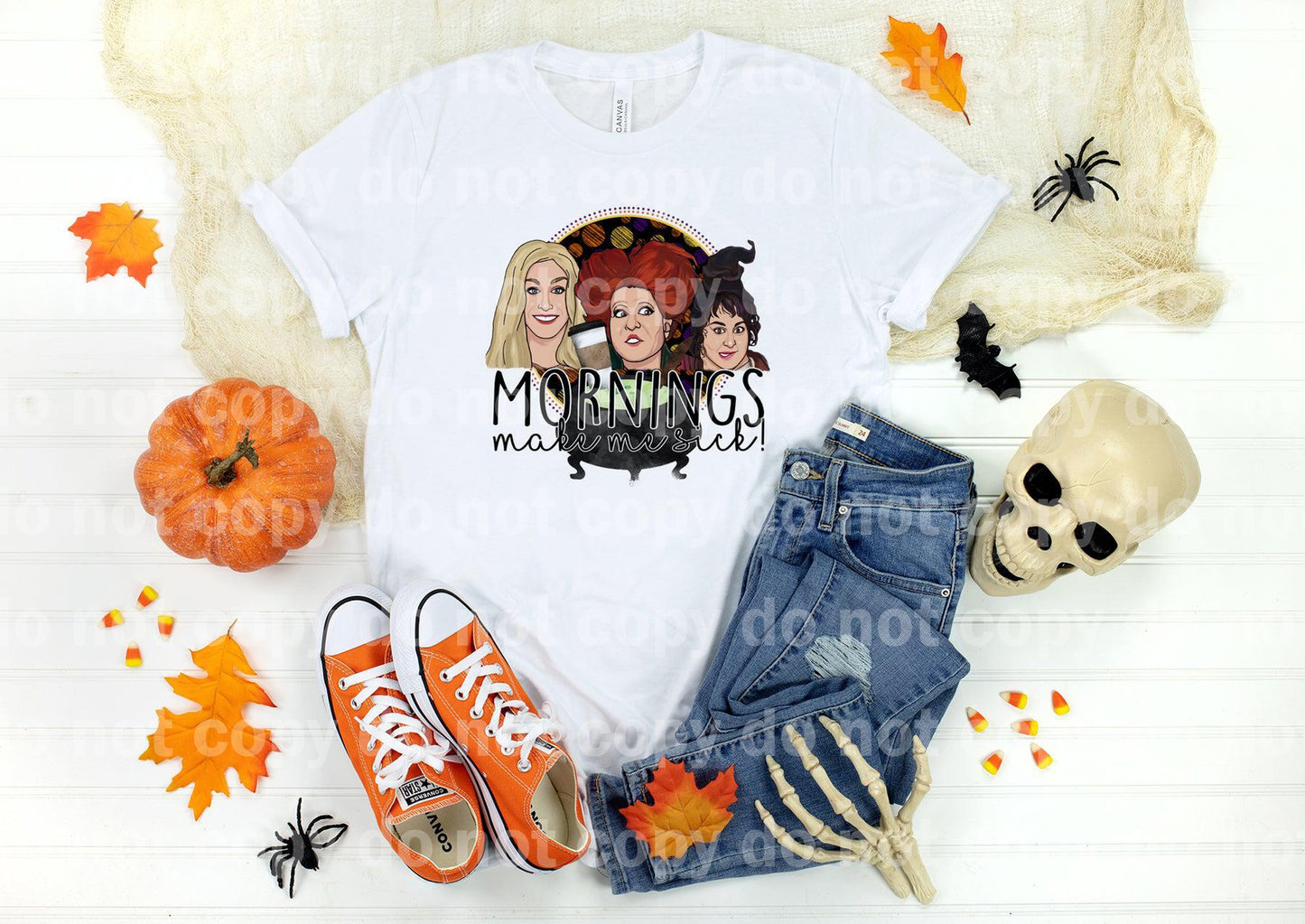 Mornings Make Me Sick Witches Dream Print or Sublimation Print