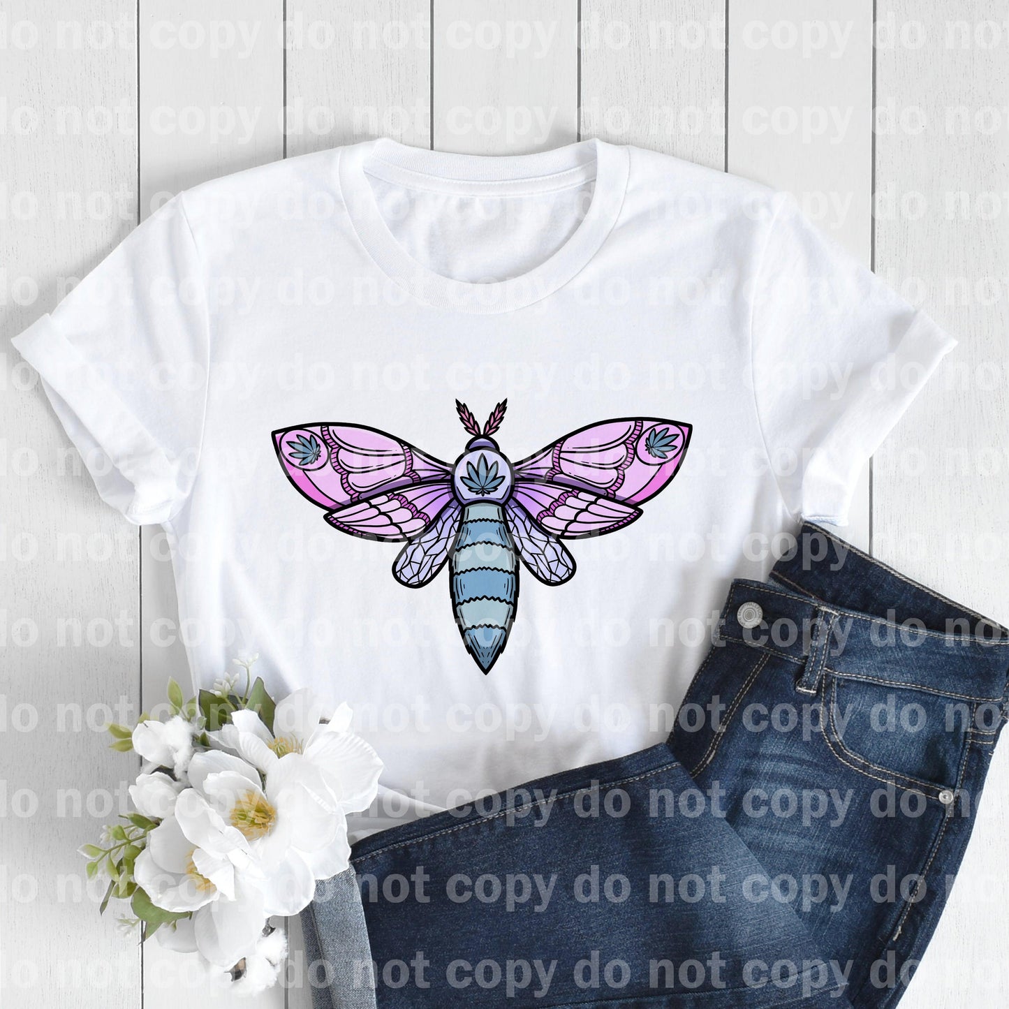 Moth Purple Dream Print or Sublimation Print