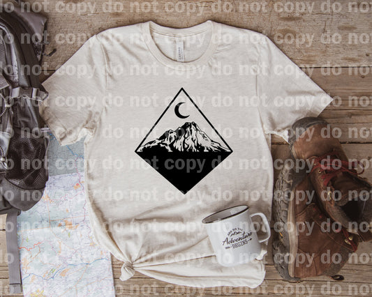 Mountains And Moon Dream Print or Sublimation Print