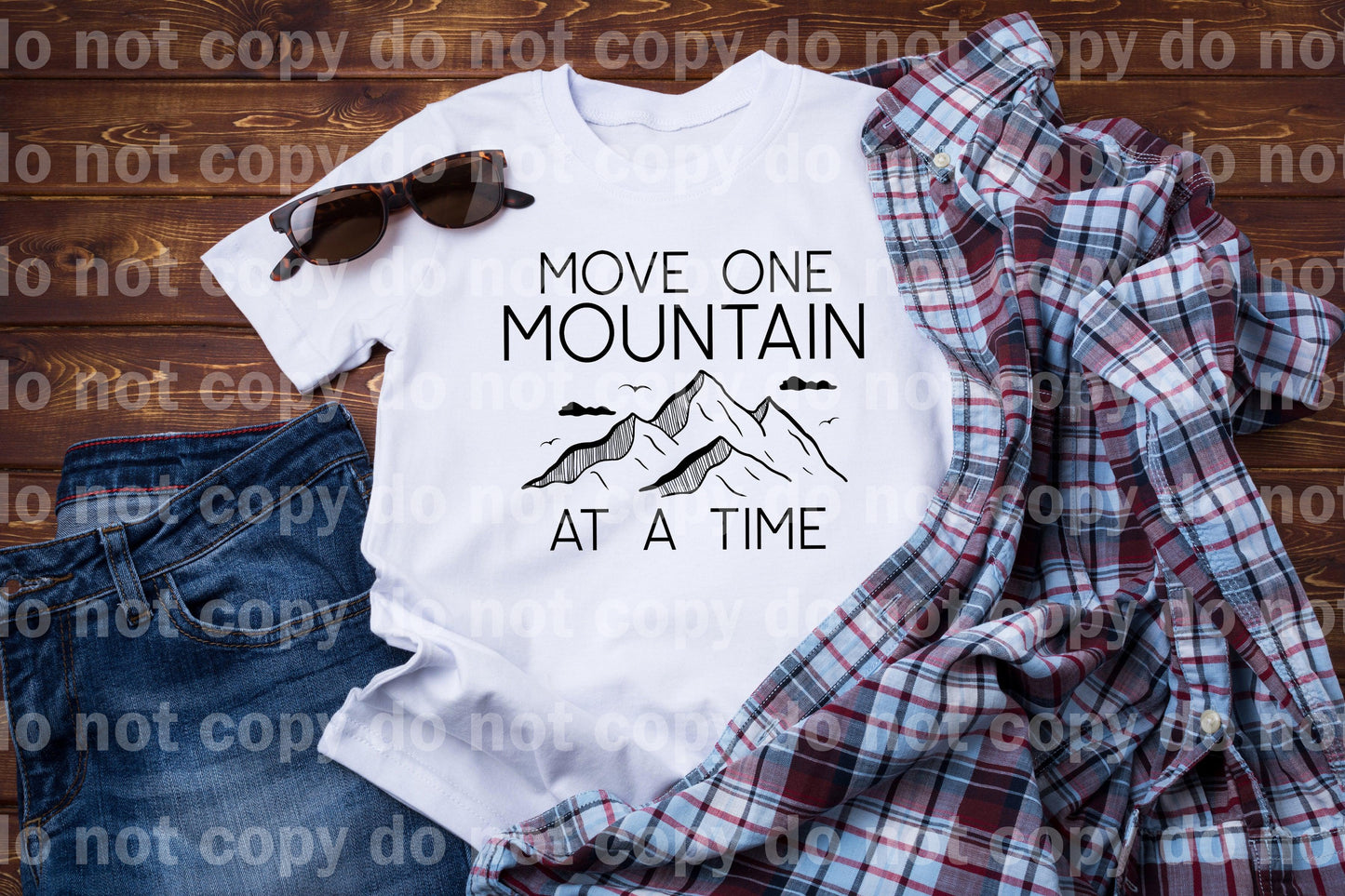 Move One Mountain At A Time Dream Print or Sublimation Print