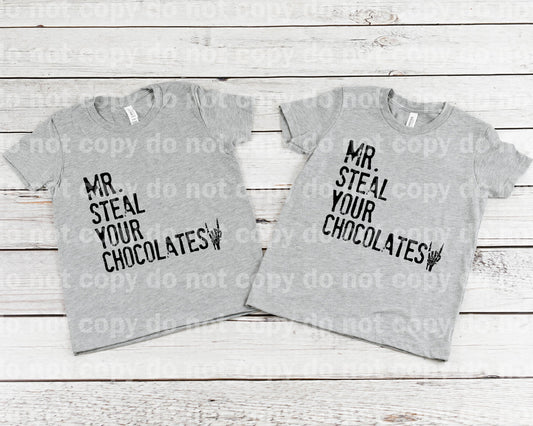 Mr. Steal Your Chocolates Black/White Dream Print or Sublimation Print