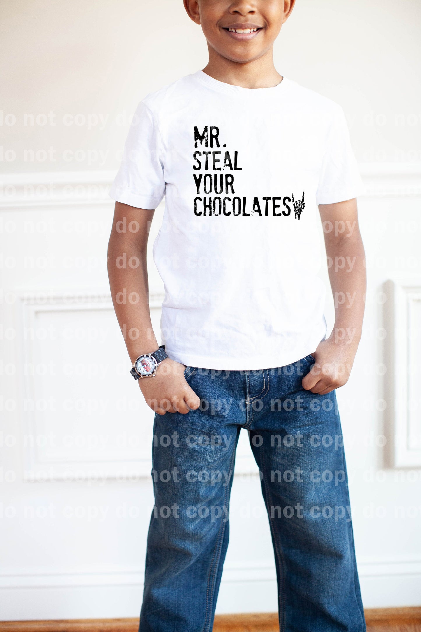 Mr. Steal Your Chocolates Black/White Dream Print or Sublimation Print