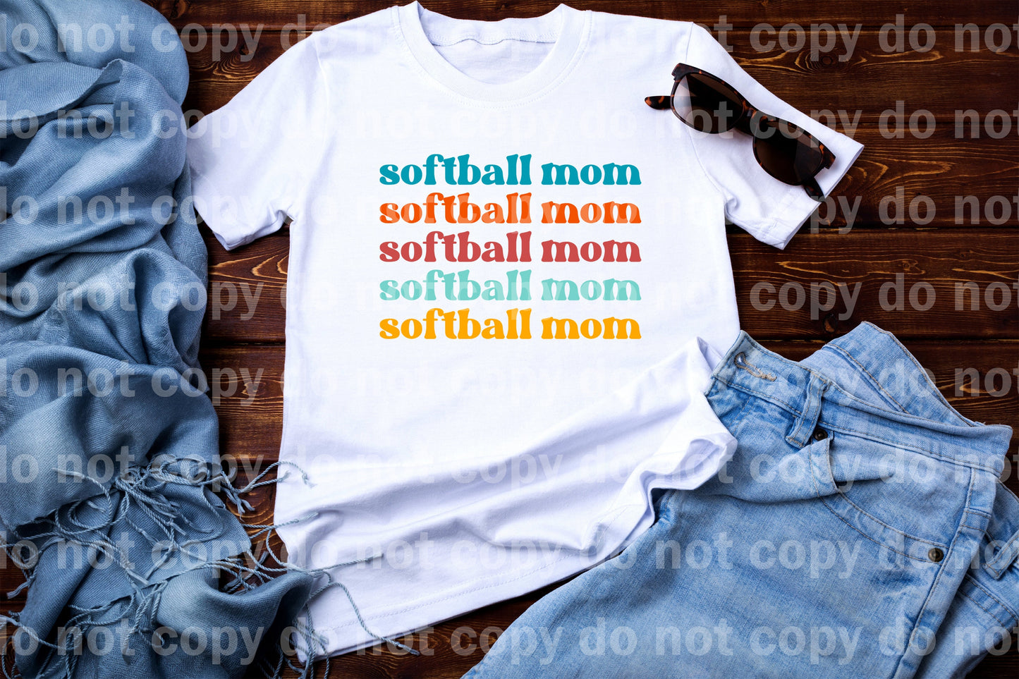 Multi Softball Mom Dream Print or Sublimation Print