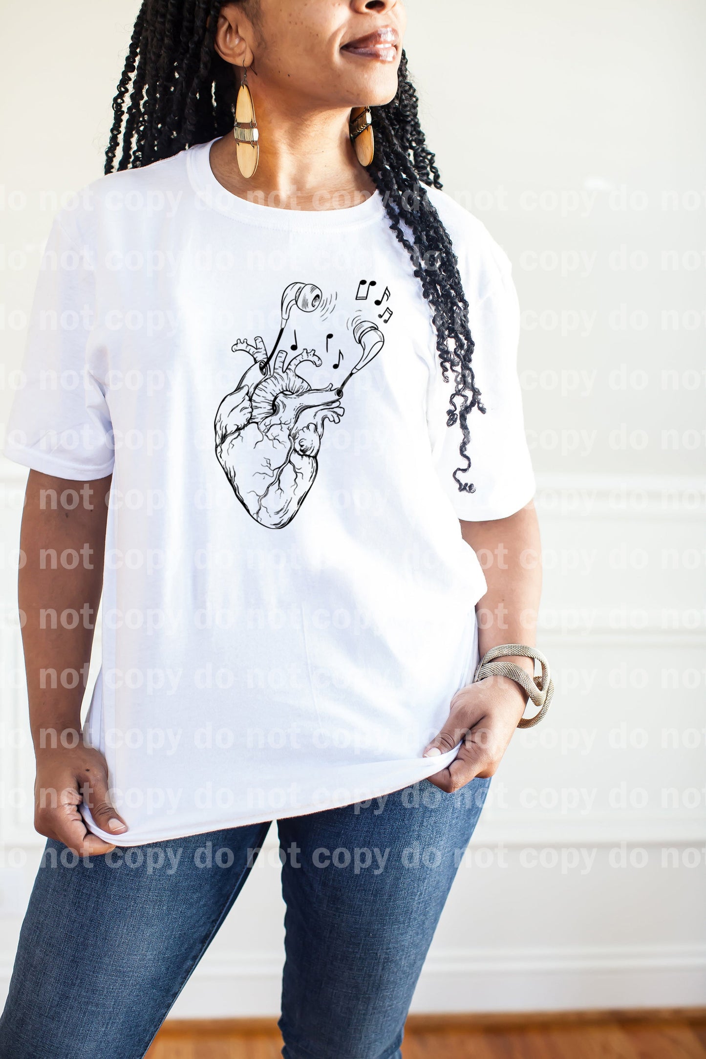 Music Heart Dream Print or Sublimation Print