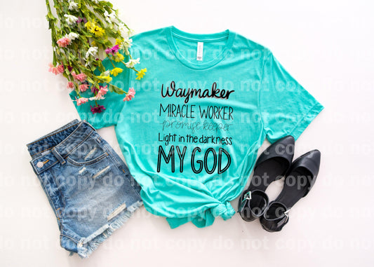 Way Maker Miracle Worker Promise Keeper Light In The Darkness My God Dream Print or Sublimation Print