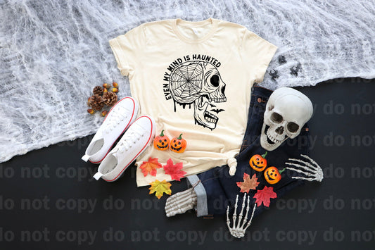 My Mind is Haunted Skull Dream Print or Sublimation Print
