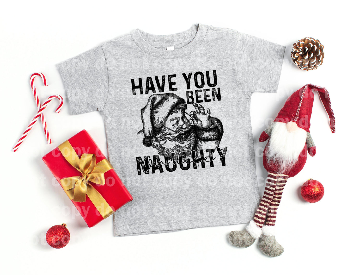 Have You Been Naughty Or Nice Full Color/One Color Dream Print or Sublimation Print