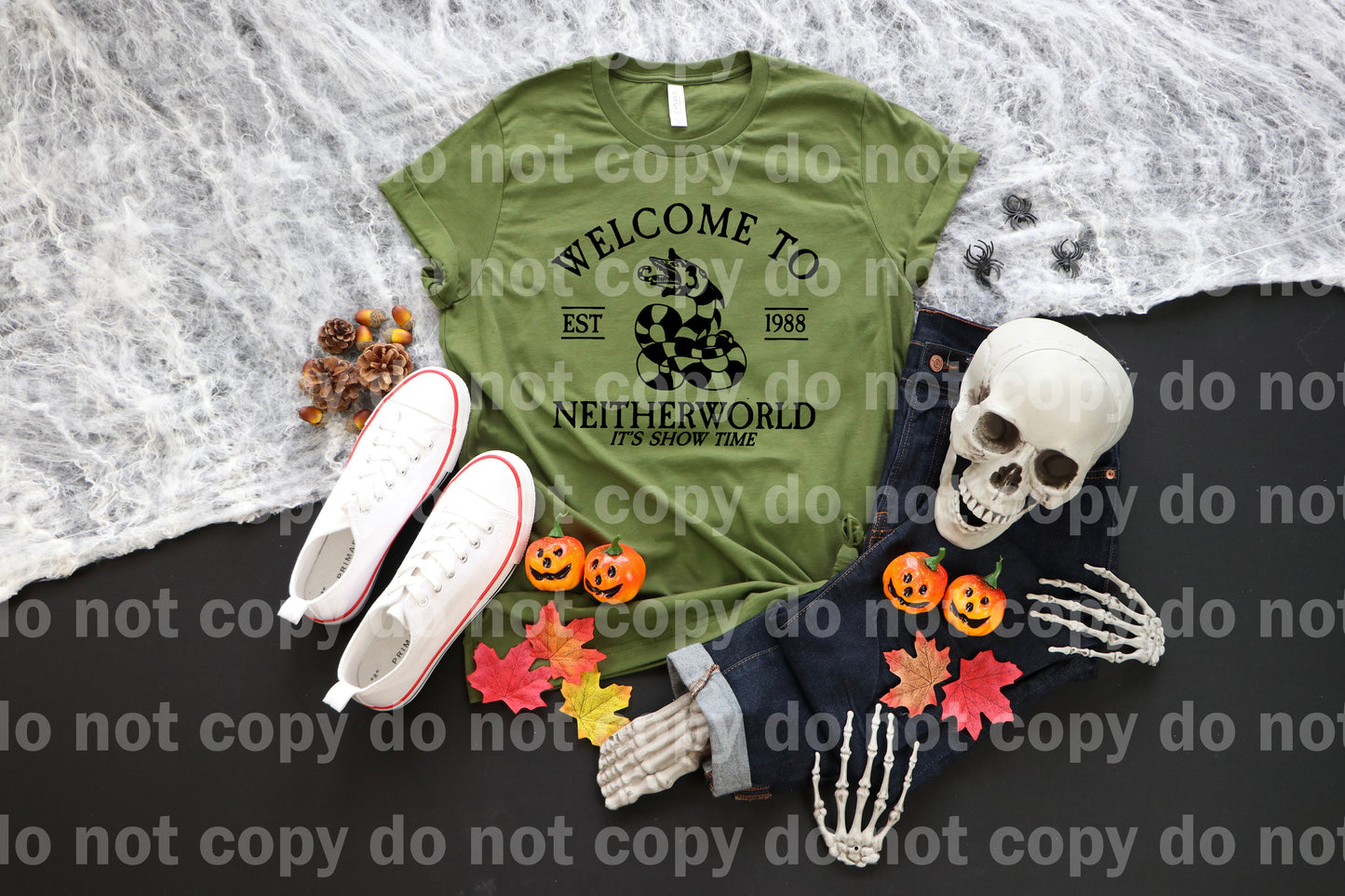 Welcome To Neitherworld It's Showtime Black/White Dream Print or Sublimation Print