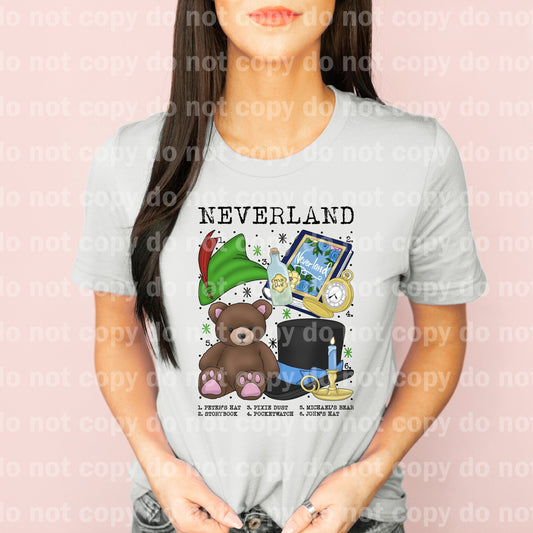 Neverland Chart Hat Storybook Pixie Dust Reloj de bolsillo Oso Sueño Impresión o Impresión de Sublimación
