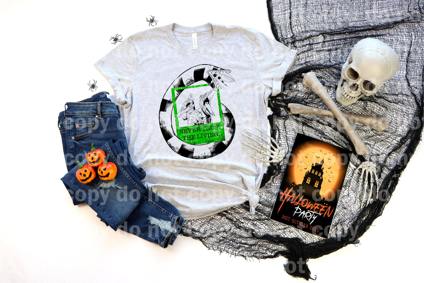Never Trust The Living Dream Print or Sublimation Print