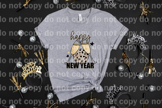 Happy New Year Champagne Dream Print or Sublimation Print