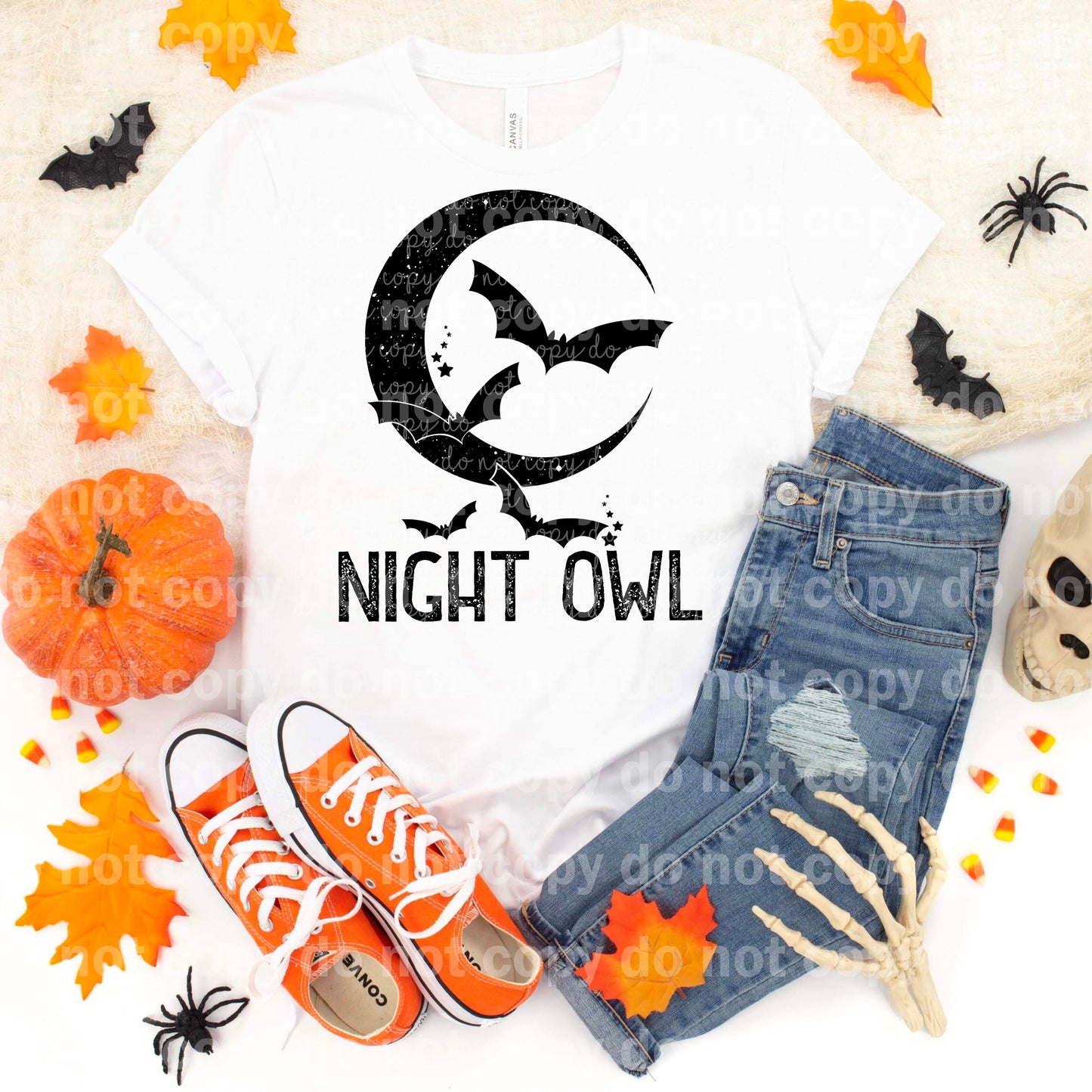 Night Owl Moon Dream Print or Sublimation Print