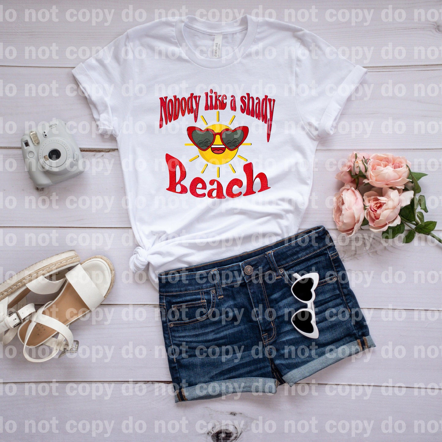 Nobody Like A Shady Beach Dream Print or Sublimation Print