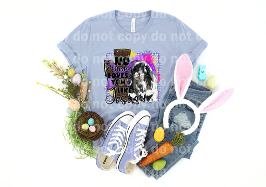 No Bunny Loves You Like Jesus Dream Print or Sublimation Print