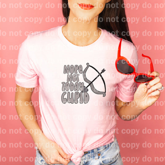 Nope Not Today Cupid Dream Print or Sublimation Print