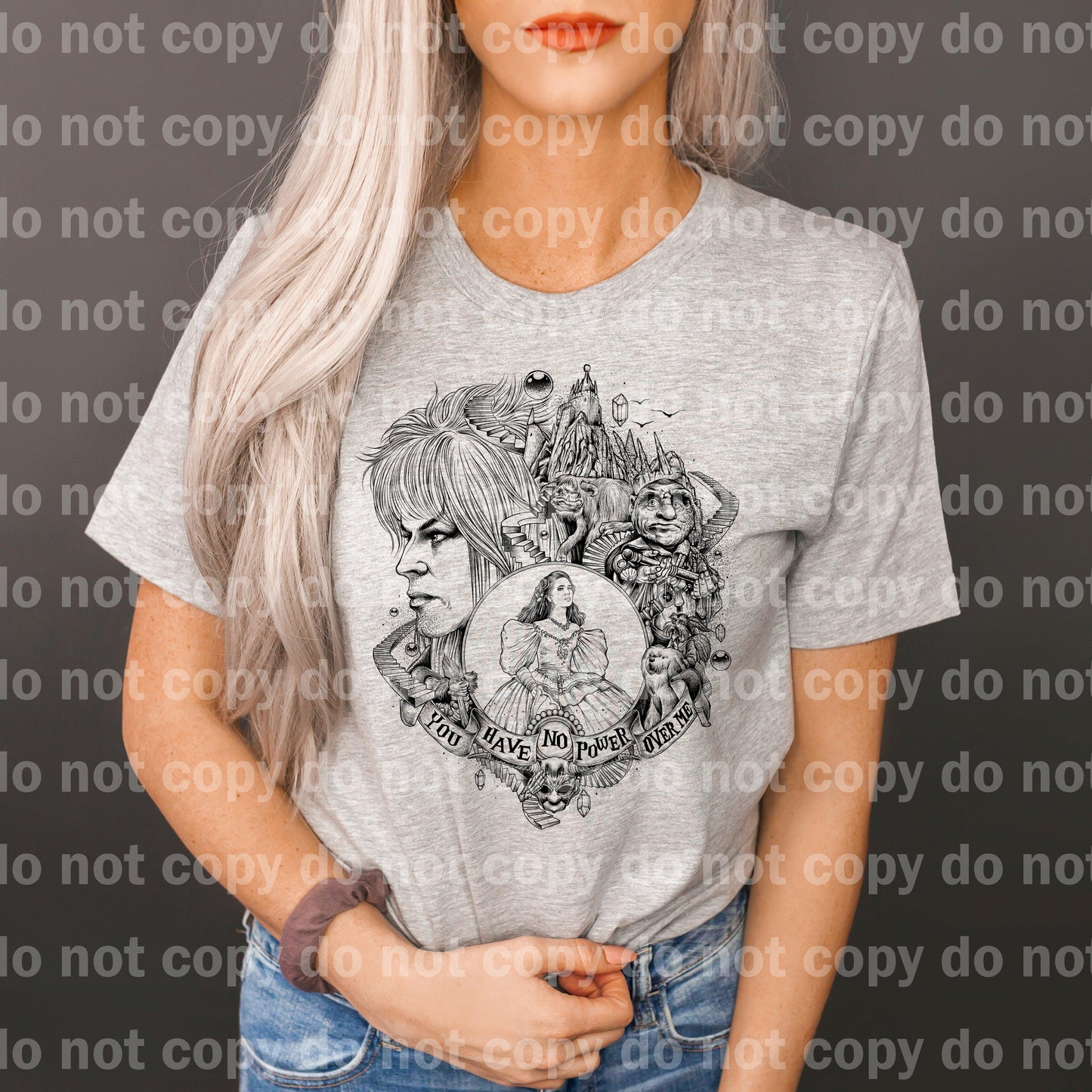 You Have No Power Over Me Full Color/One Color Dream Print or Sublimation Print