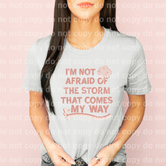 I'm Not Afraid Of The Storm That Comes My Way Dream Print or Sublimation Print