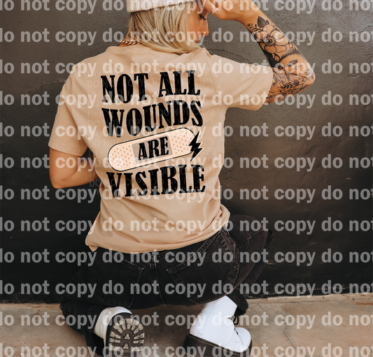 Not All Wounds Are Visible Dream Print or Sublimation Print