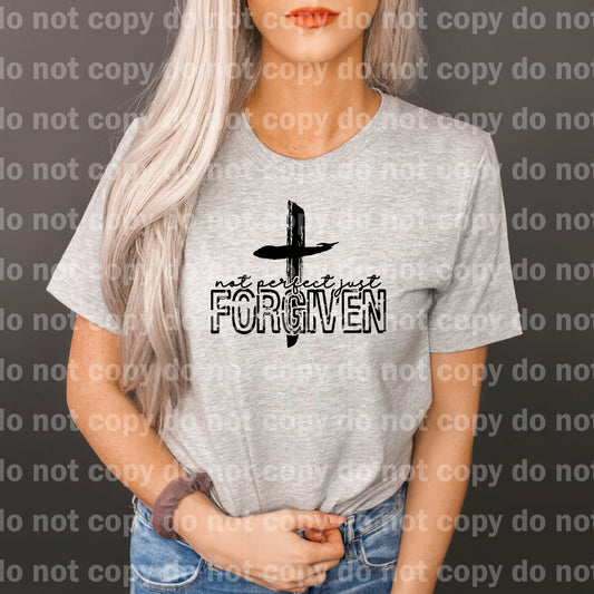 Not Perfect Just Forgiven Dream Print or Sublimation Print