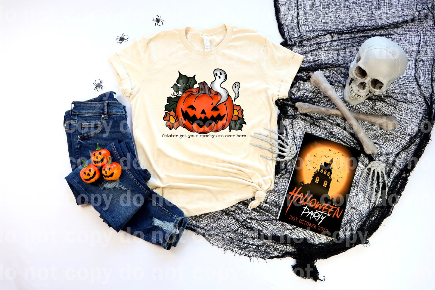 October Get Your Spooky Ass Over Here Dream Print or Sublimation Print