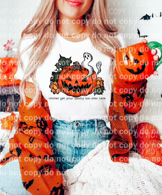 October Get Your Spooky Ass Over Here Dream Print or Sublimation Print