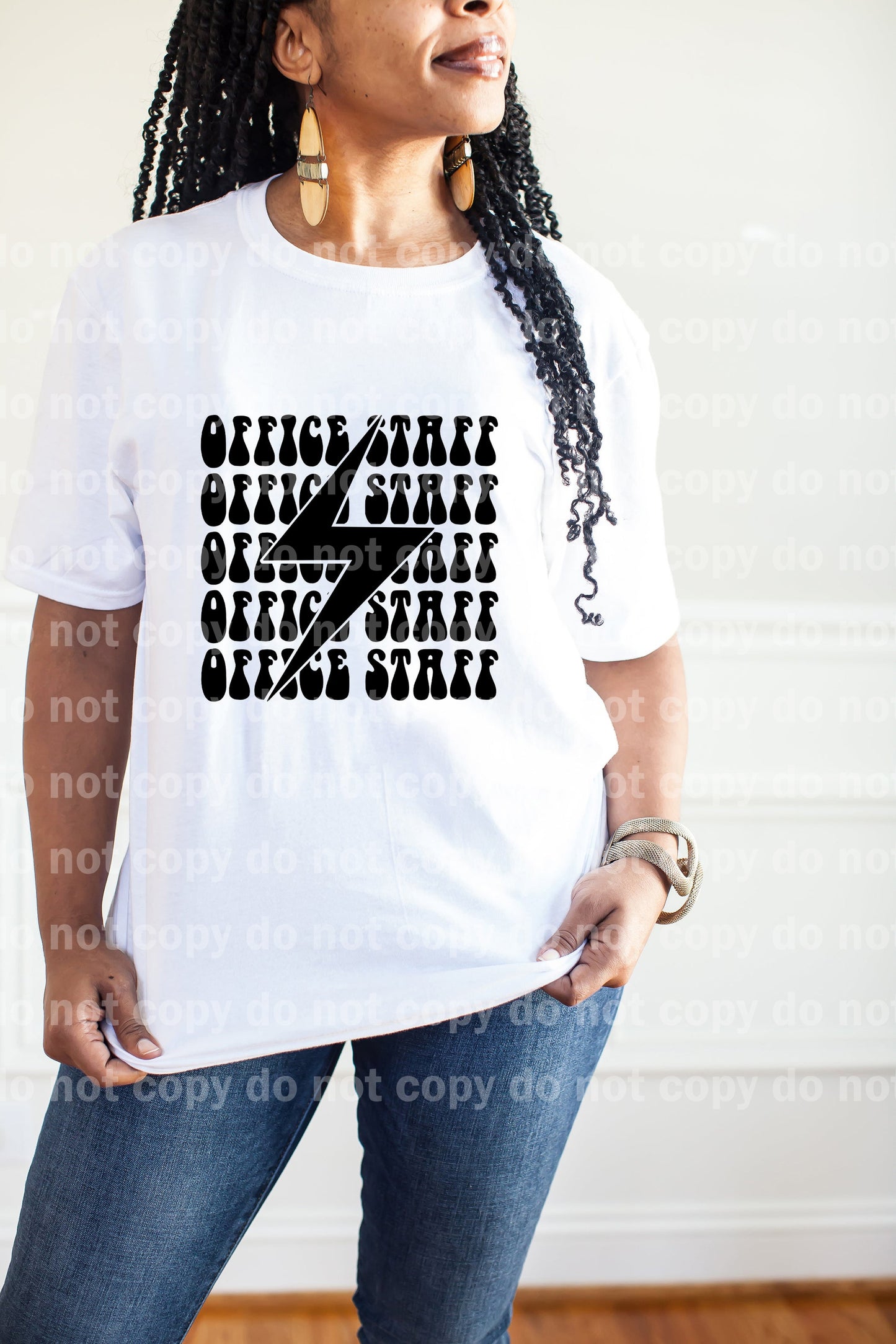 Office Staff Black/White Dream Print or Sublimation Print