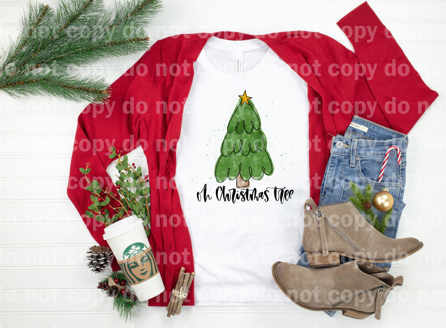 Oh Christmas Tree Dream Print or Sublimation Print