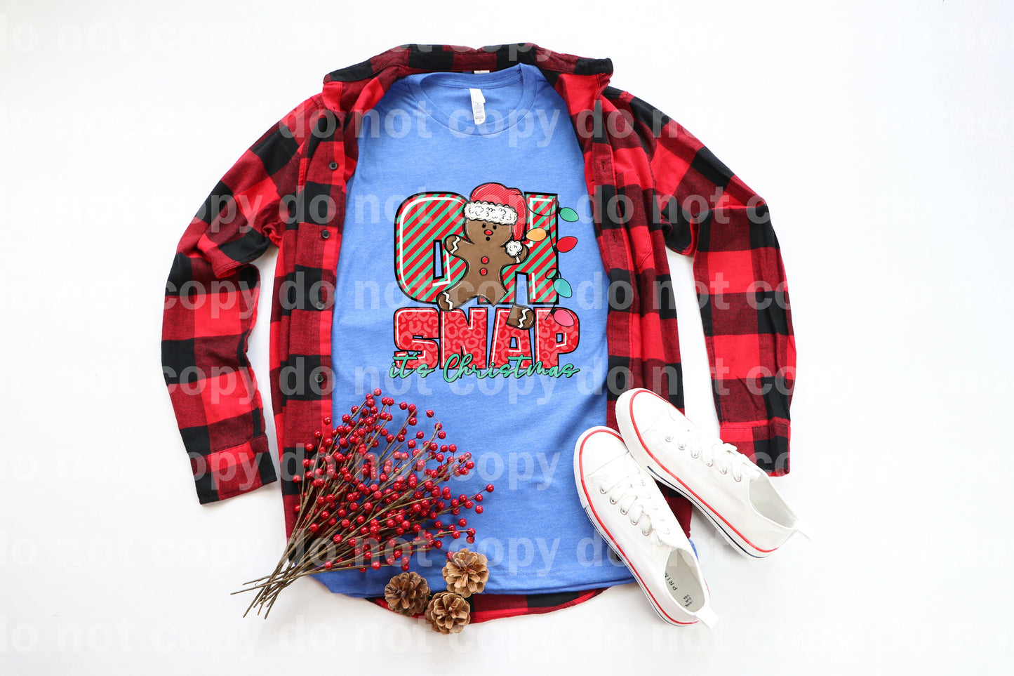 Oh Snap It's Christmas Hat Dream Print or Sublimation Print
