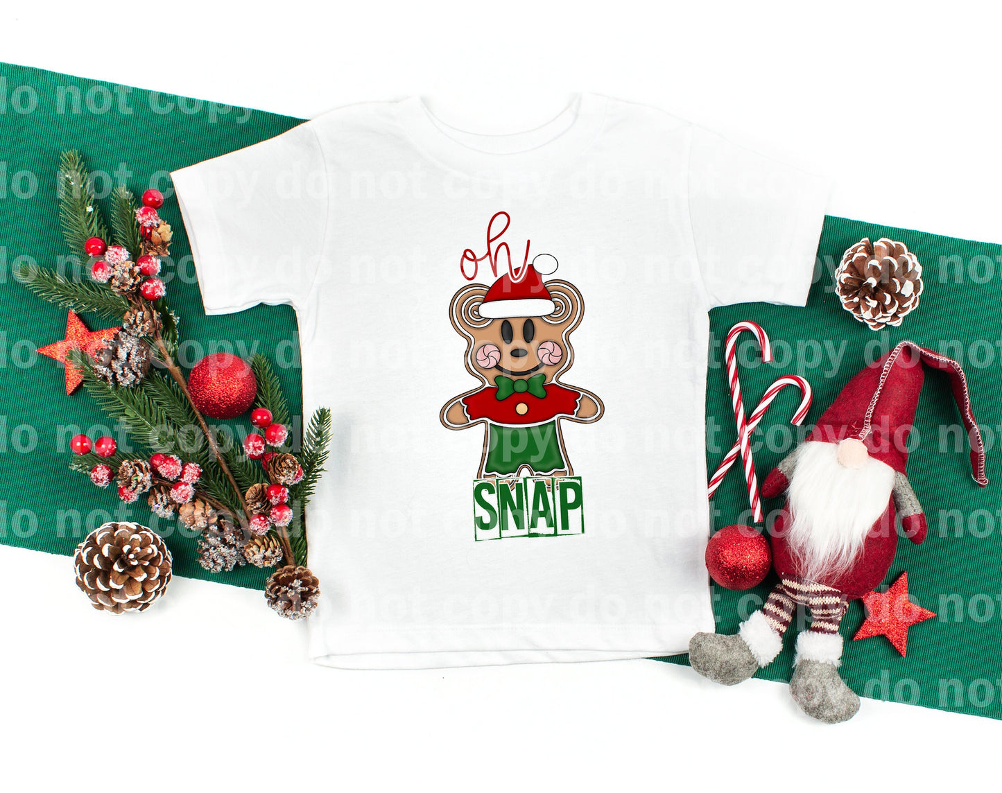 Oh Snap Gingerbread Dream Print or Sublimation Print