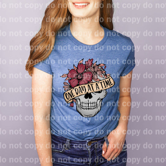 One Day At A Time Full Color/One Color Dream Print or Sublimation Print