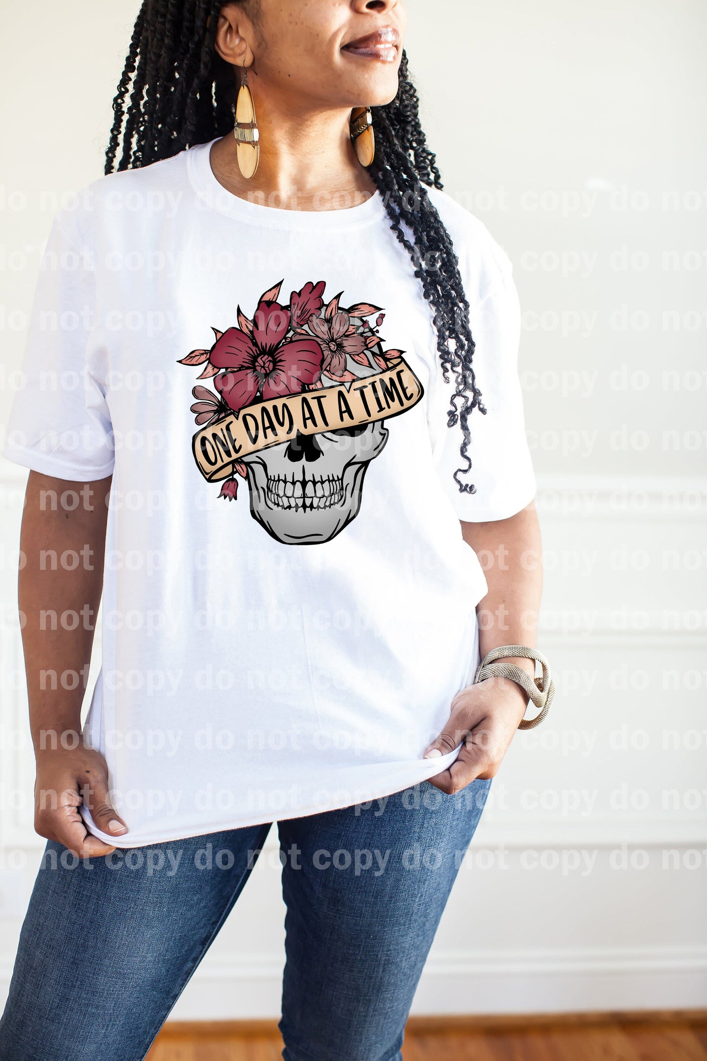 One Day At A Time Full Color/One Color Dream Print or Sublimation Print