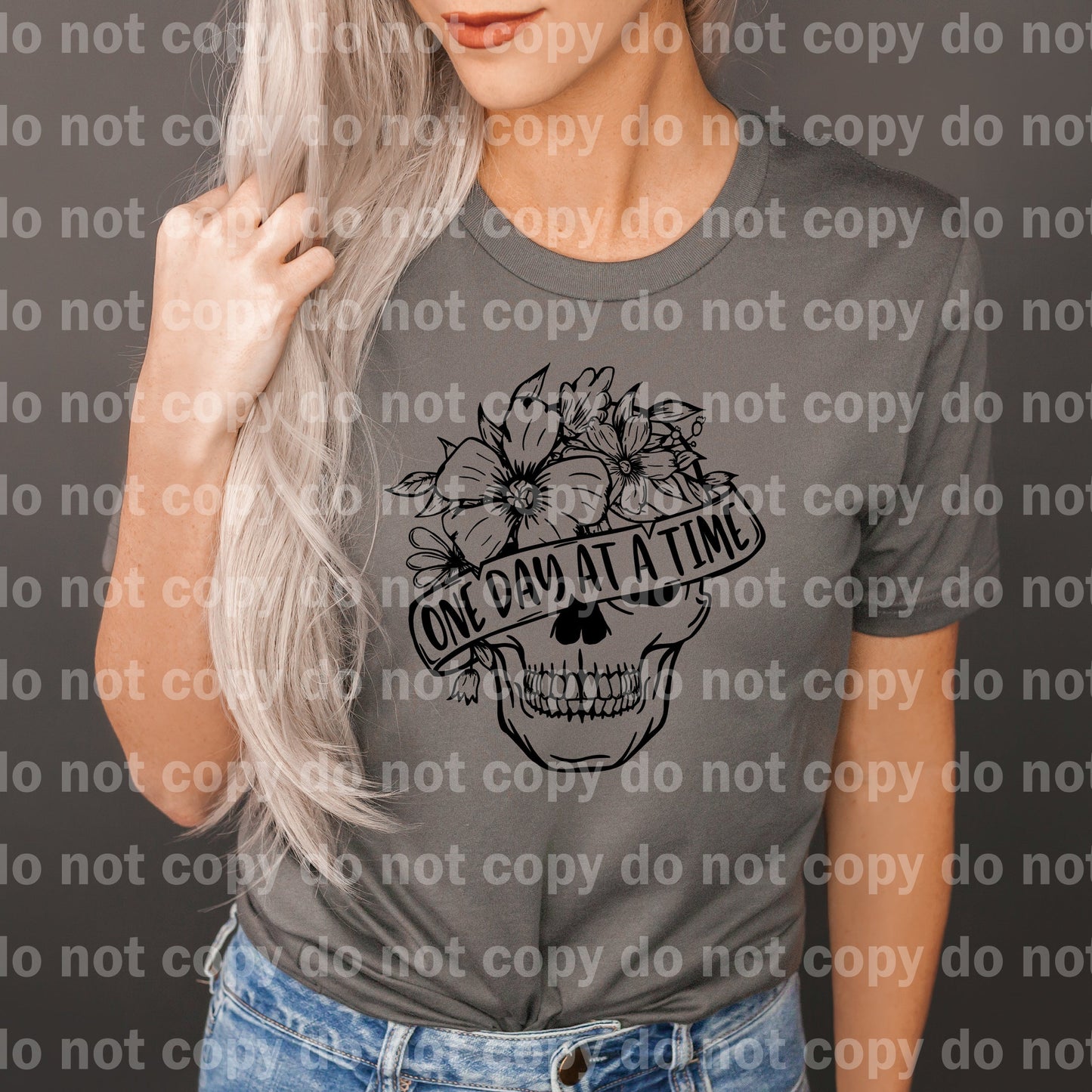 One Day At A Time Full Color/One Color Dream Print or Sublimation Print