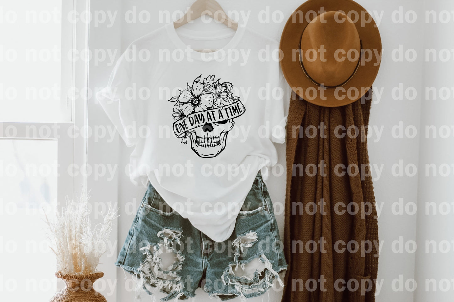 One Day At A Time Full Color/One Color Dream Print or Sublimation Print