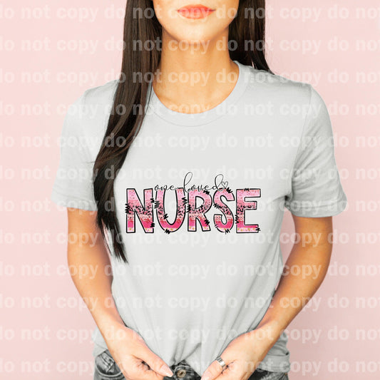 One Loved Nurse Dream print transfer